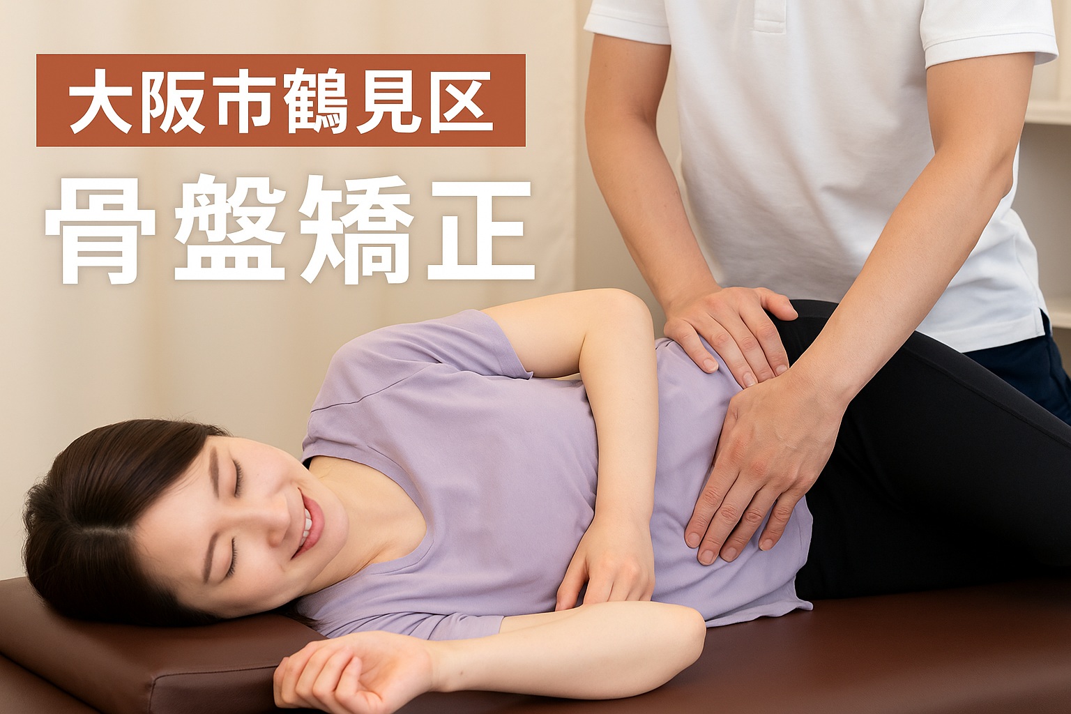 大阪市鶴見区（今福鶴見）で骨盤矯正を行う快生整骨院・カイロプラクティック院｜腰痛・肩こり・姿勢改善に対応